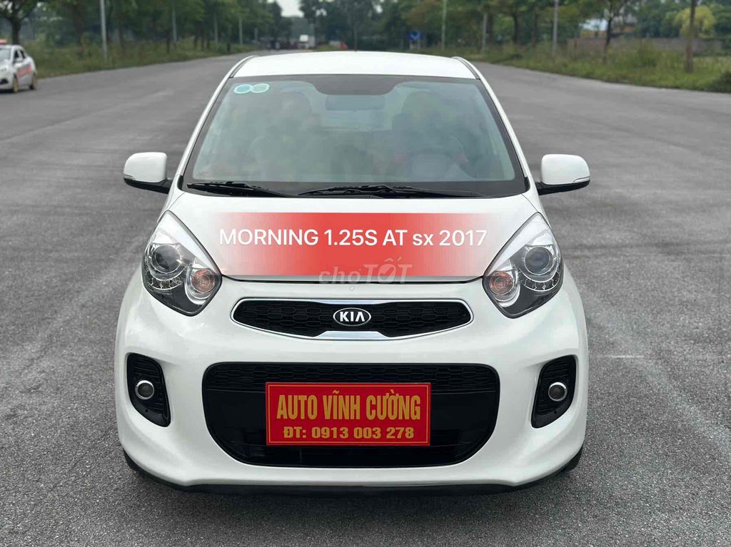 Kia Morning 2017 S 1.25 AT đời 2017