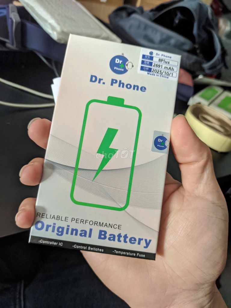Pin điện thoại Dr. Phone iPhone 8 Plus. Mua bán Linh kiện (RAM, Card...) tại Huyện Bến Lức Long An được đăng bởi Phan Tấn hình 1