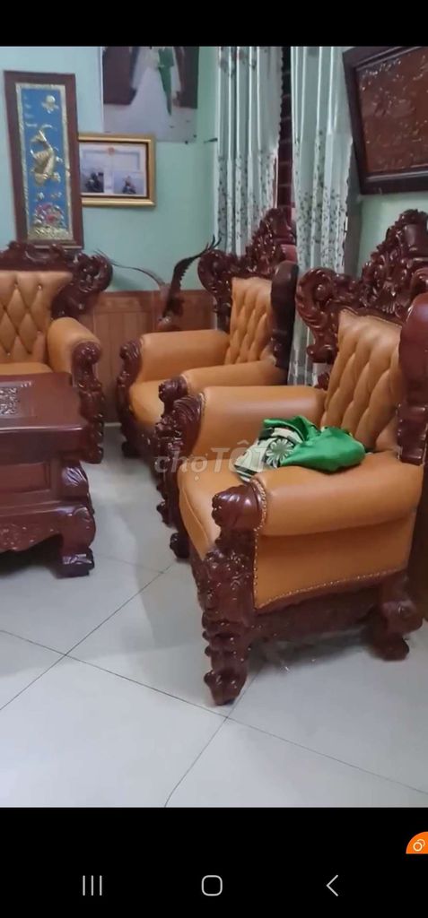 Thanh lý bộ sofa 10 món kiểu hoàng gia