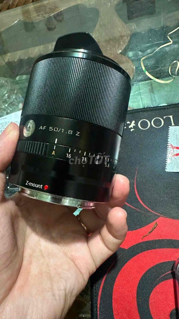 Ống kính Nikon Z 50mm F/1.8 Đen. Mua bán Máy ảnh, Máy quay tại Quận 8 Tp Hồ Chí Minh được đăng bởi Nguyễn Phong hình 1
