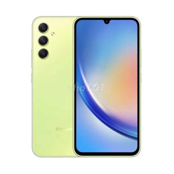 Samsung Galaxy A34 5G 8GB/128GB Xanh lá. Mua bán Điện thoại tại Thị xã Hoài Nhơn Bình Định được đăng bởi Nguyễn phương nam hình 1