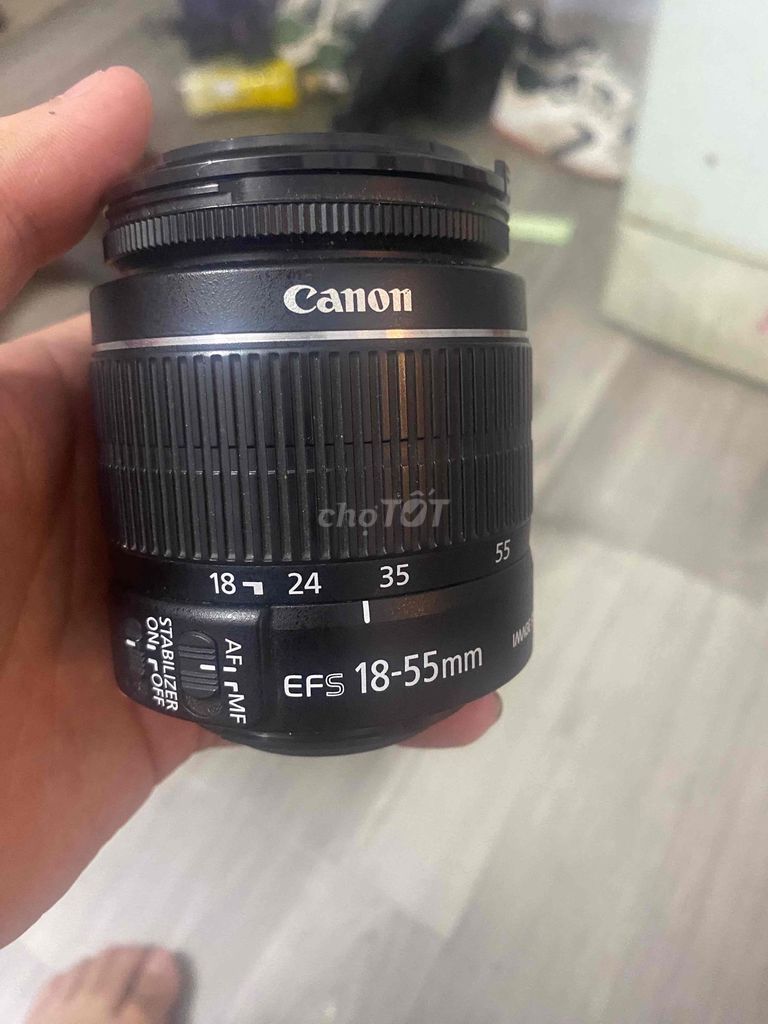 Ống kính Canon EF-S 18-55mm Đen. Mua bán Máy ảnh, Máy quay tại Quận Nam Từ Liêm Hà Nội được đăng bởi Nguyễn Quang Hiếu hình 1
