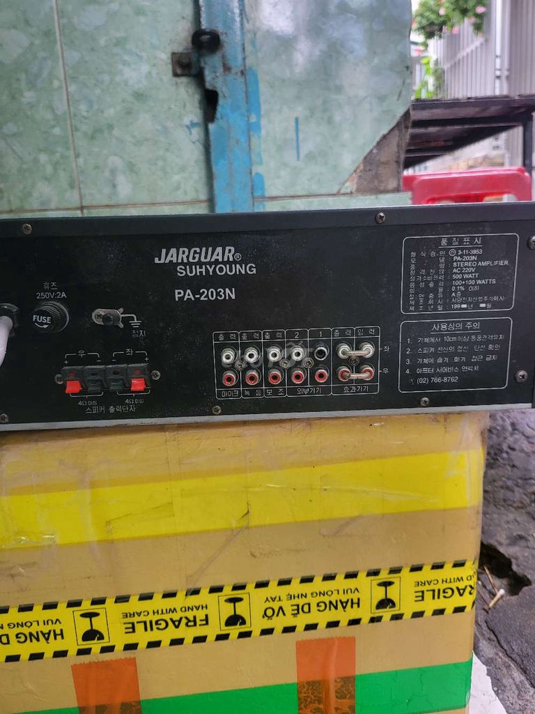 Bộ karaoke ampli +loa. Mua bán Tivi, Âm thanh tại Quận 8 Tp Hồ Chí Minh được đăng bởi Nguyễn Thuận  hình 6