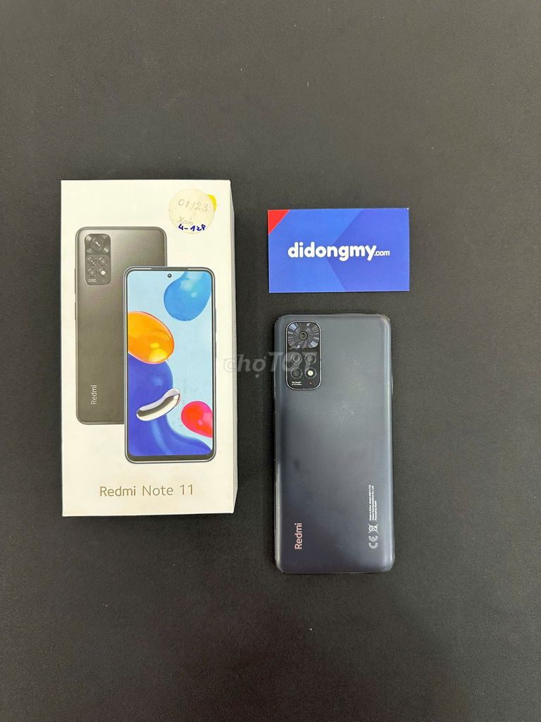 Xiaomi Redmi Note 11 4GB/128GB Đen - Full CN. Mua bán Điện thoại tại Quận 10 Tp Hồ Chí Minh được đăng bởi Di Động Mỹ hình 1
