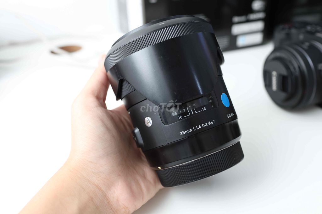 Ống kính Sigma 35mm f/1.4 DG Art Canon Nhật Bản. Mua bán Máy ảnh, Máy quay tại Quận Phú Nhuận Tp Hồ Chí Minh được đăng bởi Khánh máy ảnh top 1 hình 1