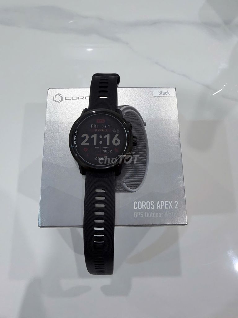 COROS APEX 2 Đen. Mua bán Thiết bị đeo thông minh tại Quận Hà Đông Hà Nội được đăng bởi Trúc Nguyễn hình 1