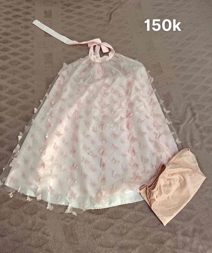 Đầm dự tiệc nữ voan hồng. Mua bán Quần áo tại Huyện Cái Bè Tiền Giang được đăng bởi Nguyễn Thị K.Duyên hình 1