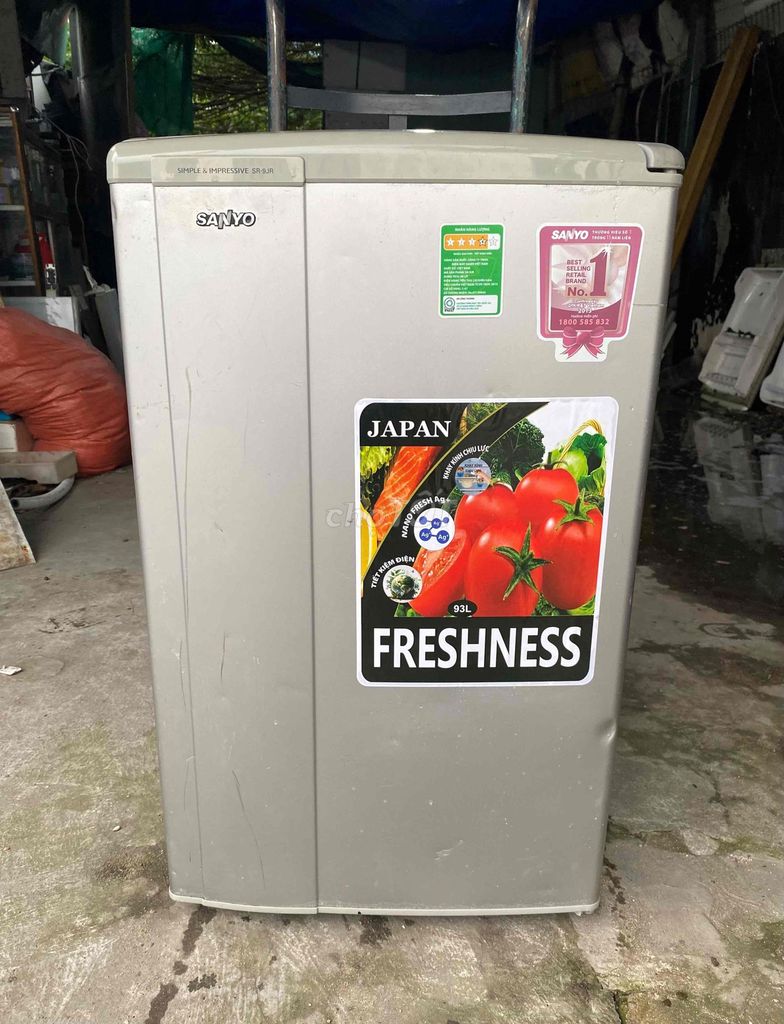 Tủ lạnh Sanyo 90L Xám Đã sử dụng. Mua bán Tủ lạnh tại Quận 7 Tp Hồ Chí Minh được đăng bởi MuaBanDienLanh hình 1