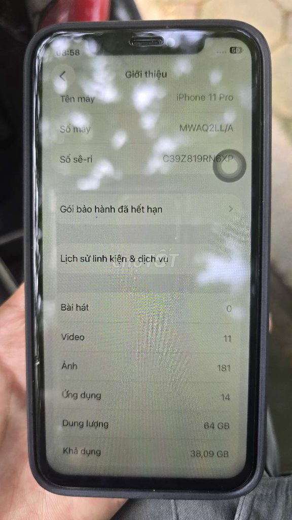 Apple iPhone 11 Pro Xám. Mua bán Điện thoại tại Quận Thanh Xuân Hà Nội được đăng bởi Anh Tran hình 1