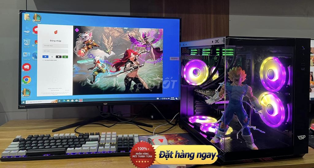 Sale bộ PC i7 loanh quanh 5 củ cân đủ các game