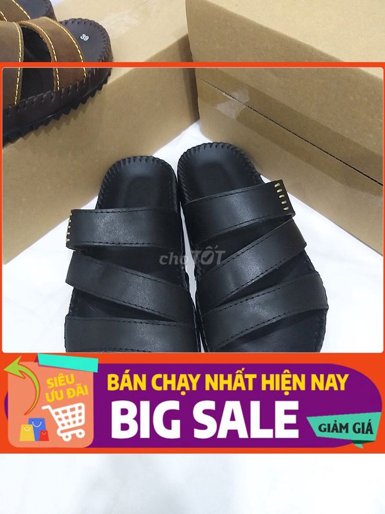 ngày 18.9-Dép 3 quai 2 màu mới size 38 đến 43