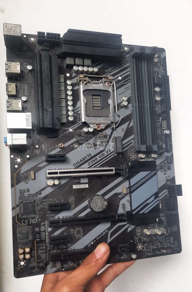 Bo mạch chủ Gigabyte Z390 UD V2. Mua bán Linh kiện (RAM, Card...) tại Quận Bình Thạnh Tp Hồ Chí Minh được đăng bởi NM PC 2nd hình 1