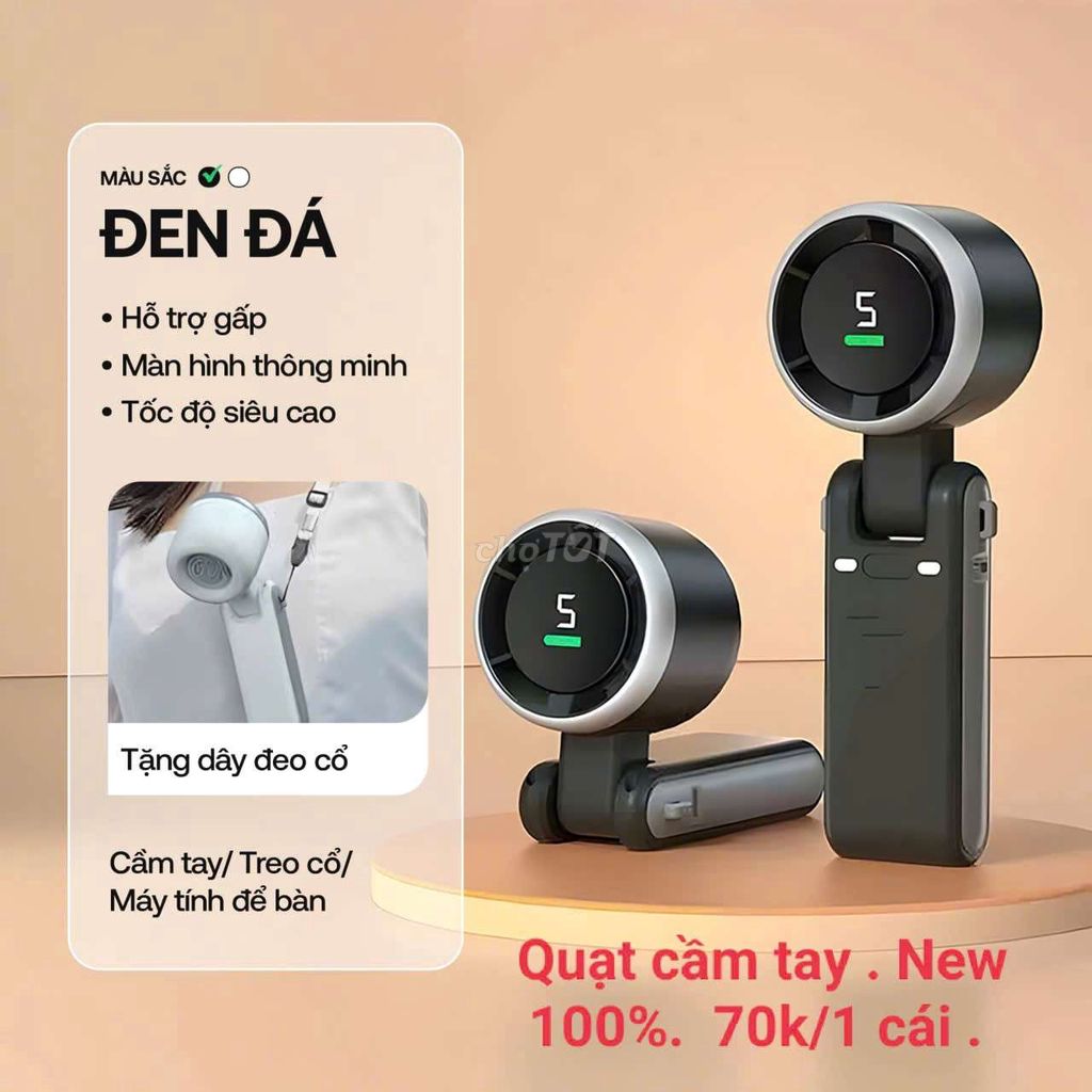 Quạt cầm tay Đen đá. Mua bán Quạt tại Quận Tân Phú Tp Hồ Chí Minh được đăng bởi Lê Minh Hằng  hình 1