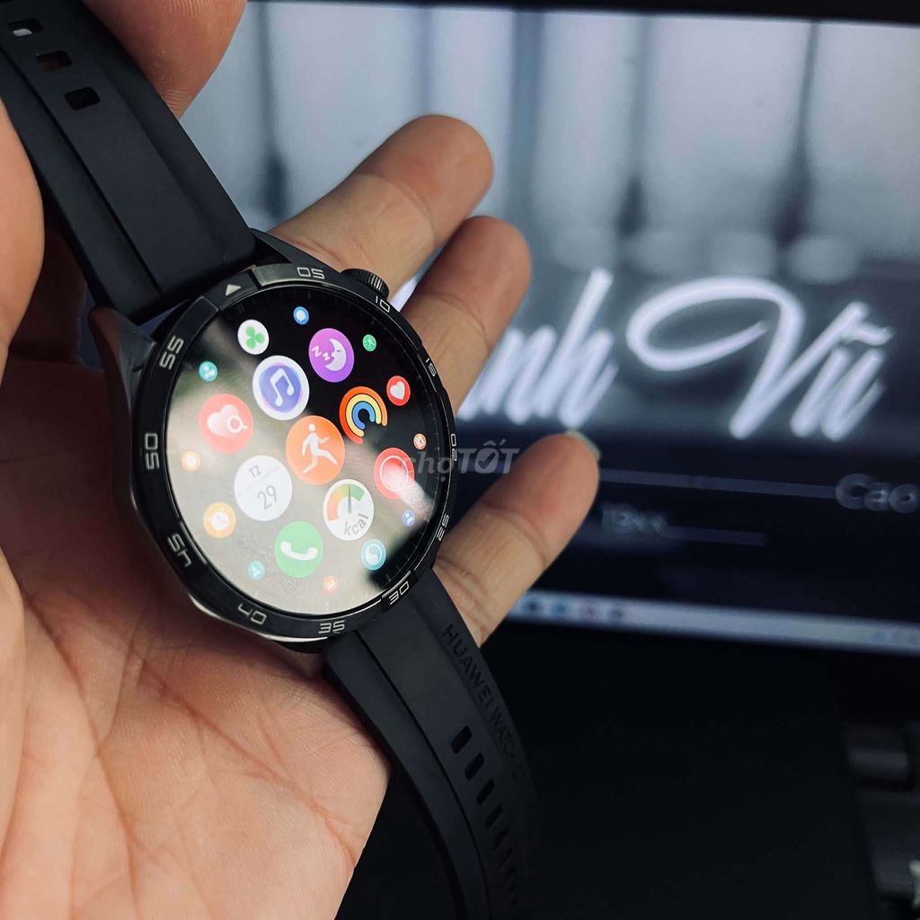 Huawei Watch GT4 Đen. Mua bán Thiết bị đeo thông minh tại Quận Gò Vấp Tp Hồ Chí Minh được đăng bởi AnVũ02 hình 1