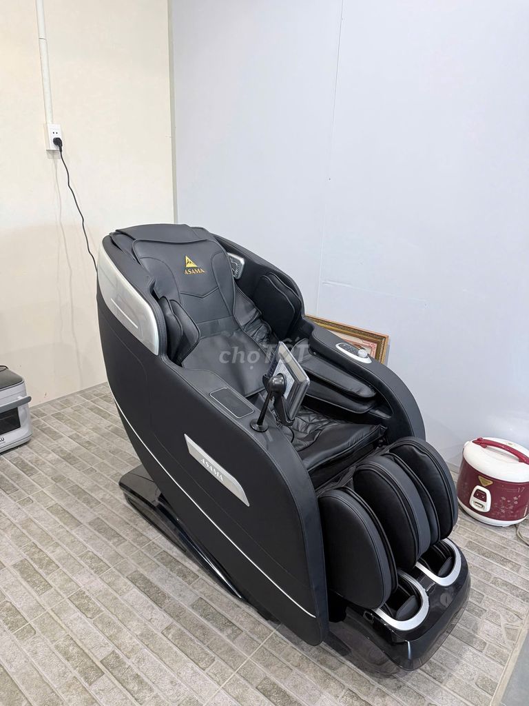 Ghế massage Asama Sonic 79 Đen Sóng âm trị liệu. Mua bán Bàn ghế tại Huyện Cao Lãnh Đồng Tháp được đăng bởi lantuongasama hình 1