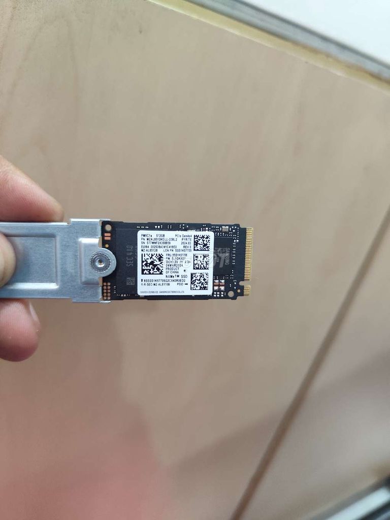 SSD Samsung 512GB Nvme Gen 4x4 tốc 6000mbs