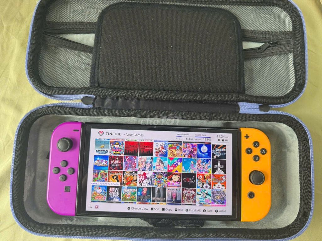 Nintendo Switch Oled 512GB Hax + Mobapad M6 HD