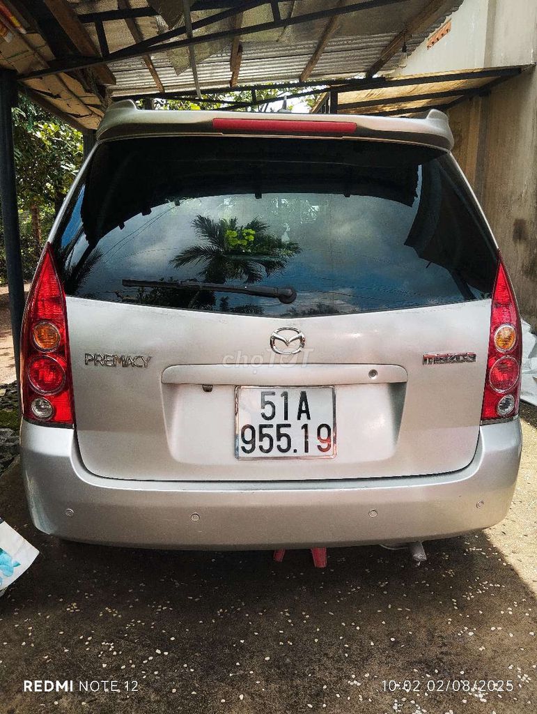 Mazda Premacy 2004, 7 chỗ, màu bạc. Mua bán null tại Huyện Long Thành Đồng Nai được đăng bởi Bao An  hình 1