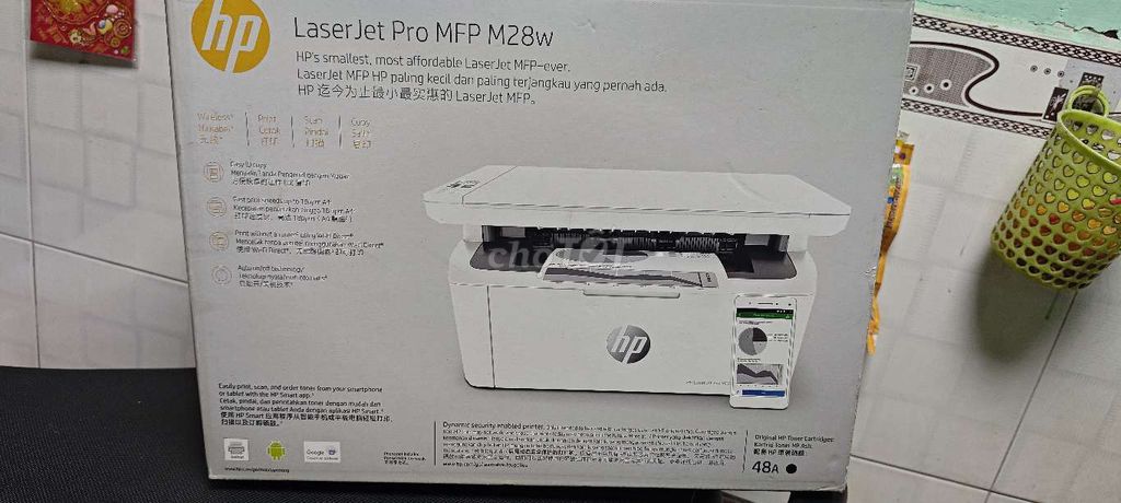 Máy in HP LaserJet Pro MFP M28w. Mua bán Đồ dùng văn phòng tại Quận 11 Tp Hồ Chí Minh được đăng bởi Tuấn hình 1