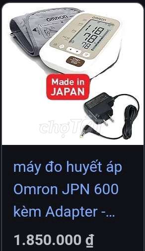 Máy đo huyết áp Omron JPN600 made in japan 98%