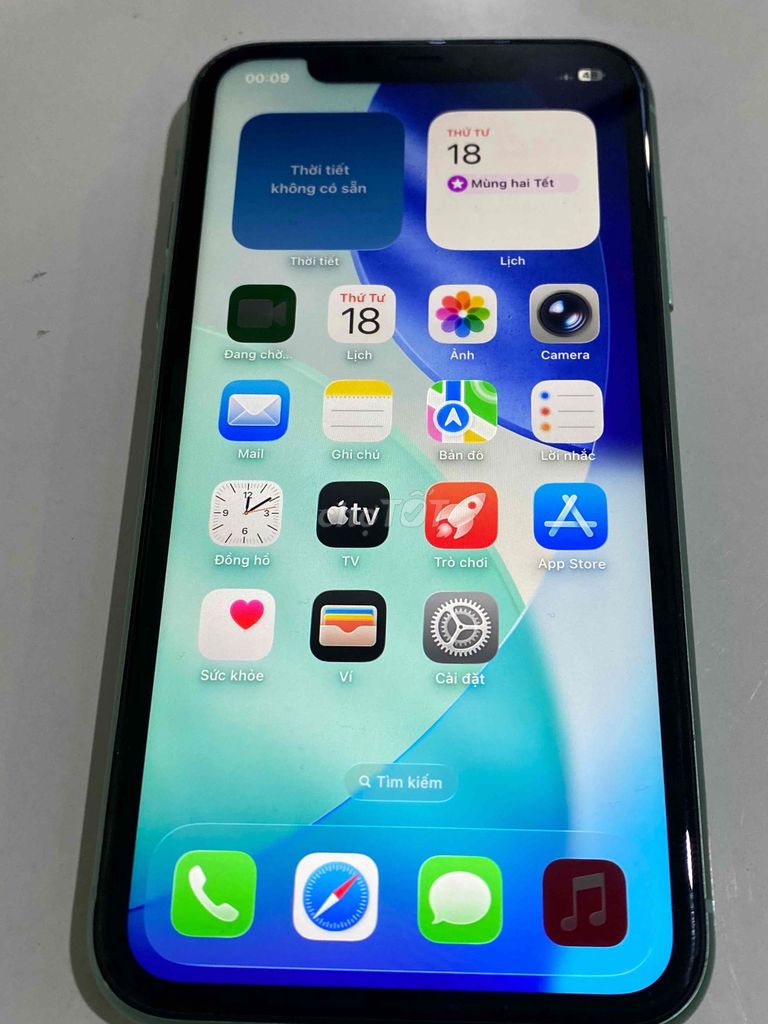 Apple iPhone 11 Xanh bạc hà. Mua bán Điện thoại tại Huyện Long Thành Đồng Nai được đăng bởi Nhạc Sống Hoàng Minh hình 1