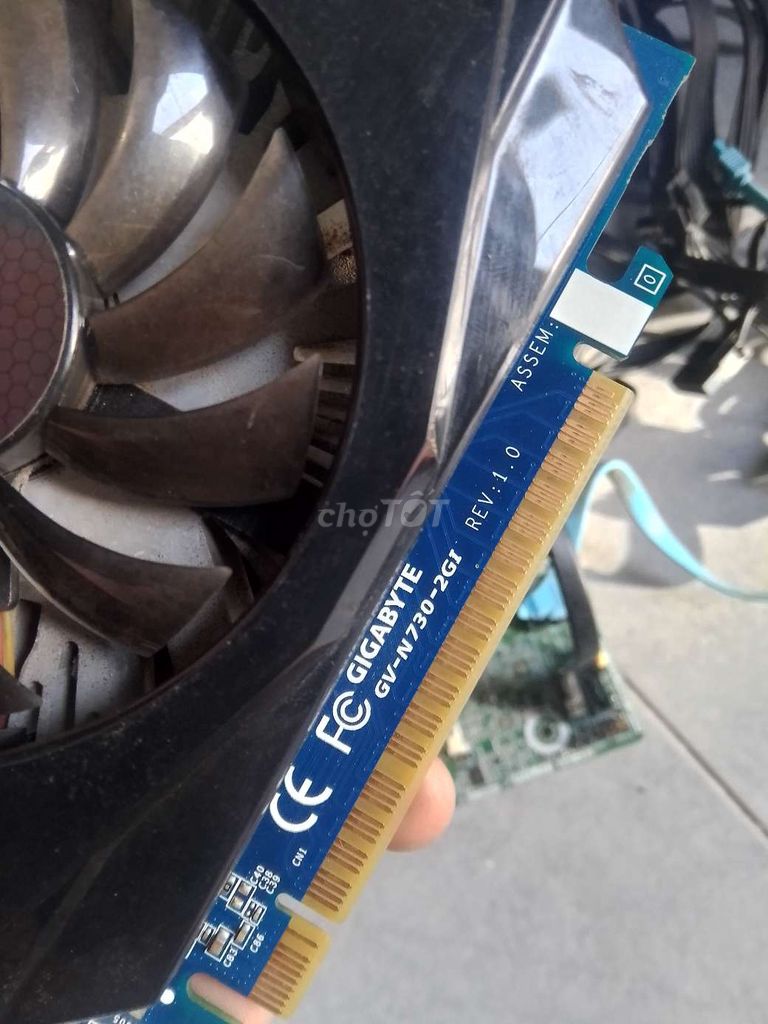 Card đồ họa Gigabyte GV-N730-2GI 2GB Xanh dương. Mua bán Linh kiện (RAM, Card...) tại Quận Thanh Xuân Hà Nội được đăng bởi Anh khoa hình 1