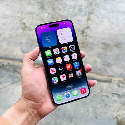 🆘iPhone 14 Pro Max 512Gb tím QT Mỹ pin zin 95%