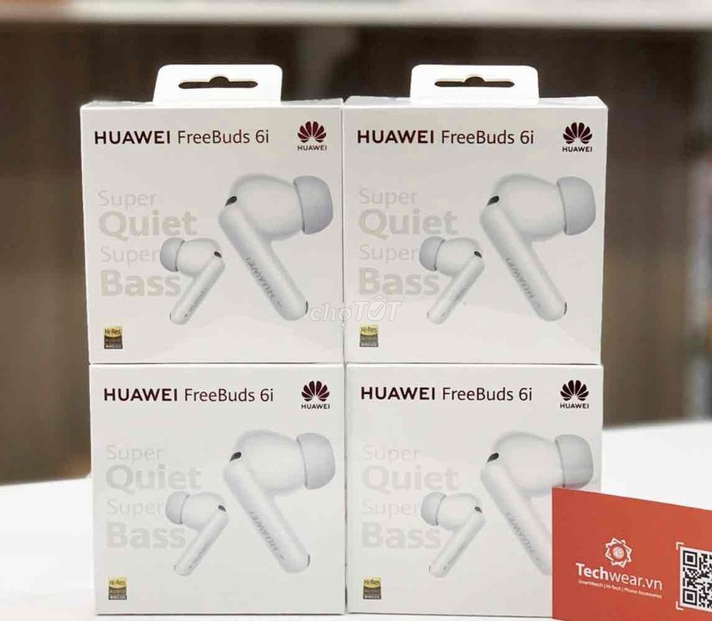 Tai nghe Huawei Freebuds 6i Trắng Mới. Mua bán Tivi, Âm thanh tại Thành phố Vũng Tàu Bà Rịa - Vũng Tàu được đăng bởi Tran Huy hình 1