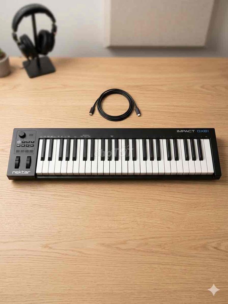 MIDI Controller Nektar Impact GX61 Đen Như mới. Mua bán Nhạc cụ tại Huyện Hòa Thành Tây Ninh được đăng bởi Dương Nam hình 1