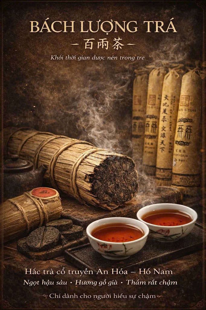 Trà Hắc Trà Hồ Nam Hương gỗ cổ trầm ấm. Mua bán Đồ ăn, thực phẩm và các loại khác tại Quận 6 Tp Hồ Chí Minh được đăng bởi Apartment Office HCMC hình 1