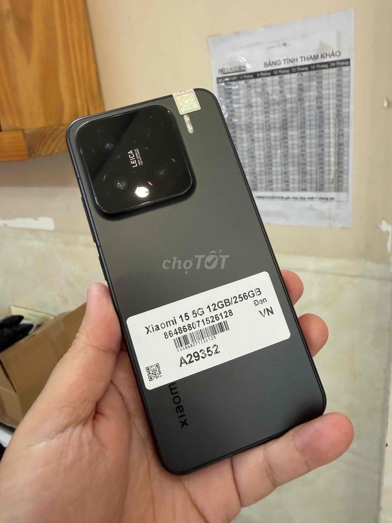 Xiaomi 15 5G 12GB/256GB zin all cận 99% giá siêuok. Mua bán Điện thoại tại Quận Bình Tân Tp Hồ Chí Minh được đăng bởi Shop phố smartphone 2 hình 1