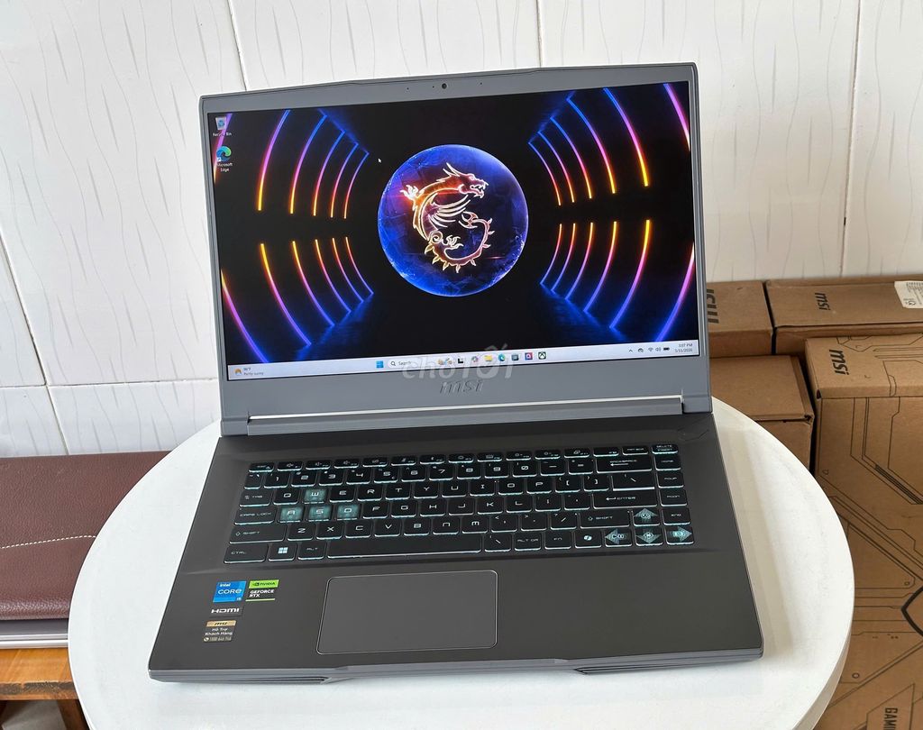 MSI  Thin 15 B12UCX i5-12450H/16GB/512GB/RTX 2050. Mua bán Laptop tại Quận Tân Bình Tp Hồ Chí Minh được đăng bởi Nguyễn Văn Nghĩa hình 1