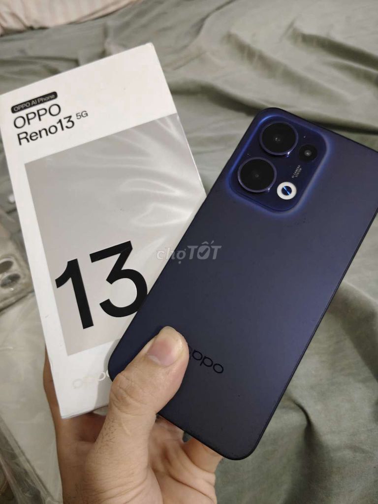 OPPO Reno 13 5G 12GB/256GB xanh. Mua bán Điện thoại tại Huyện Châu Thành Sóc Trăng được đăng bởi Trần Nhựt Trường hình 1