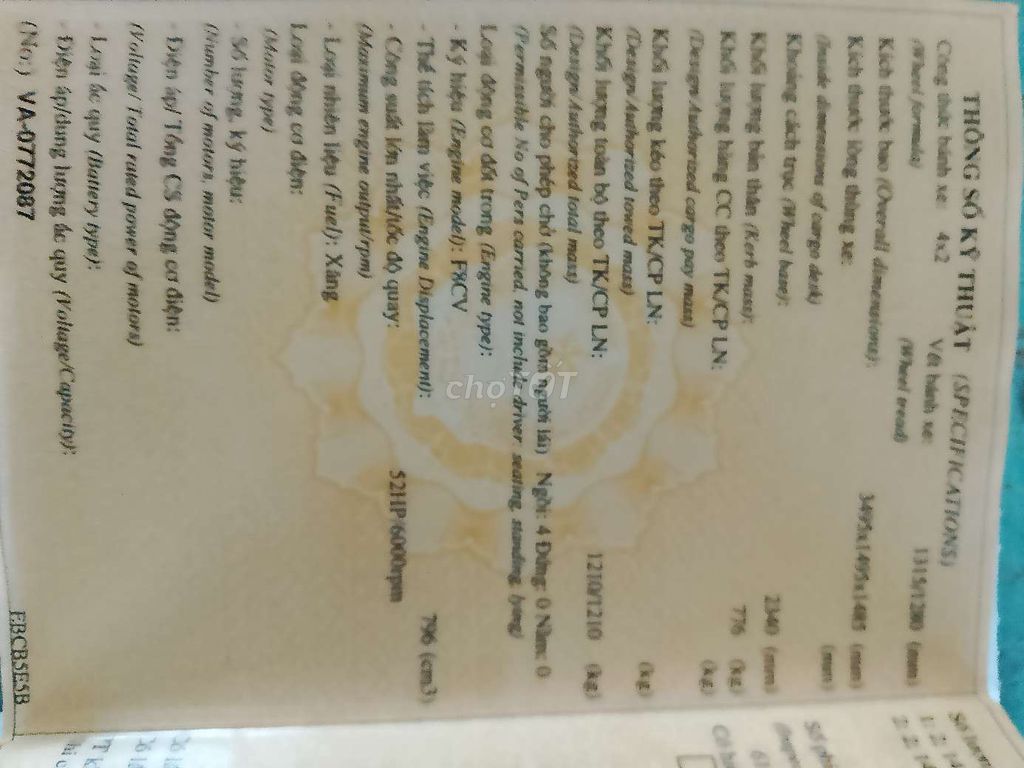 Daewoo Matiz 2005 SE 0.8 MT - 12345 km. Mua bán Ô tô tại Thành phố Thủ Dầu Một Bình Dương được đăng bởi Anh dương  hình 11