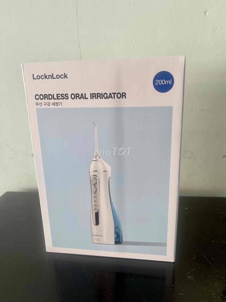 Máy tăm nước LocknLock Mới 100%, Nguyên seal. Mua bán Thiết bị vệ sinh, nhà tắm tại Thành phố Thủ Đức Tp Hồ Chí Minh được đăng bởi Việt hình 1