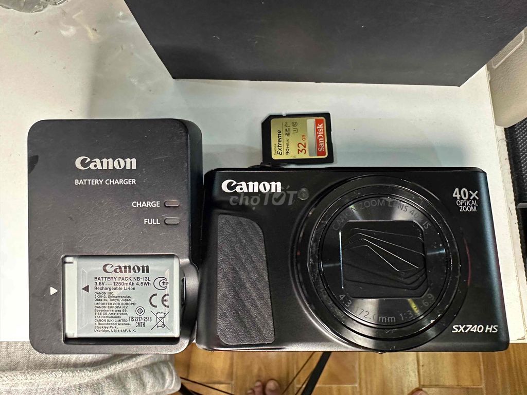 Máy ảnh Canon PowerShot SX740 HS Đen. Mua bán Máy ảnh, Máy quay tại Quận Tân Bình Tp Hồ Chí Minh được đăng bởi Trung Nguyễn hình 1