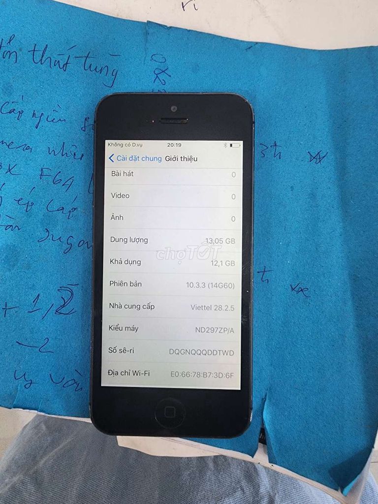Iphone 5 zin đẹp. Mua bán Điện thoại tại Quận Bình Thạnh Tp Hồ Chí Minh được đăng bởi Ngọc Như Quang hình 1