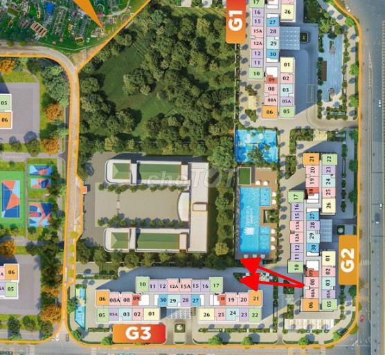 2-комн. квартира 55 м², корпус G2 Solapak, Vinhomes Smart City