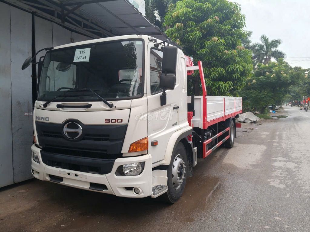 Xe Tải Hino FG Gắn Cẩu Unic 370 - 4 Khúc 2025. Mua bán Xe tải, xe ben tại Thành phố Thuận An Bình Dương được đăng bởi Ngọc Minh hình 2