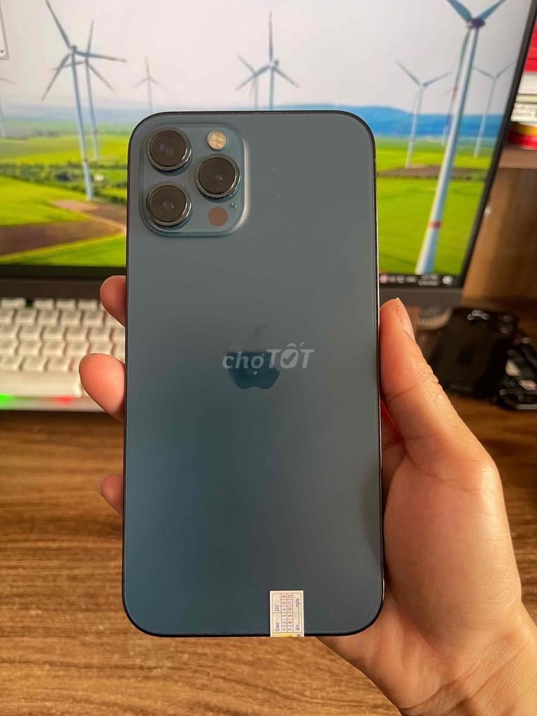 iPhone 12 Pro Max 256GB ,2 Sim Vật lý nét keng 99%. Mua bán Điện thoại tại Quận Lê Chân Hải Phòng được đăng bởi Huy Tưởng Mobile hình 1