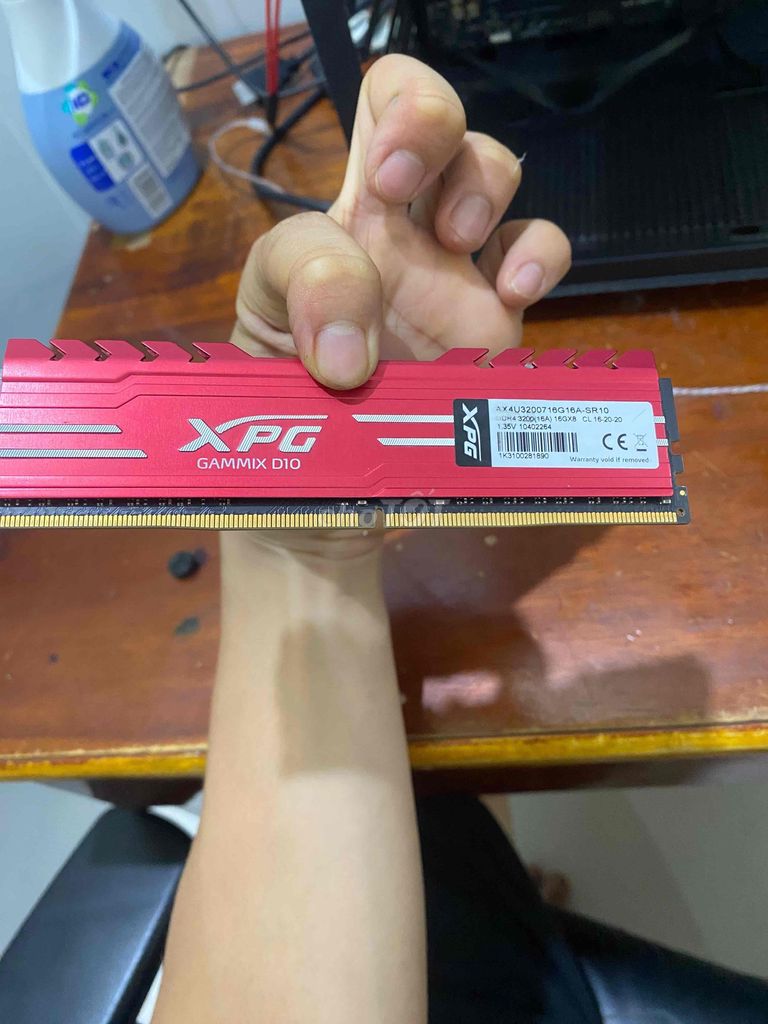 RAM XPG 16GB 3200MHz Đỏ. Mua bán Linh kiện (RAM, Card...) tại Thành phố Thuận An Bình Dương được đăng bởi Phạm Thái Tuấn hình 1