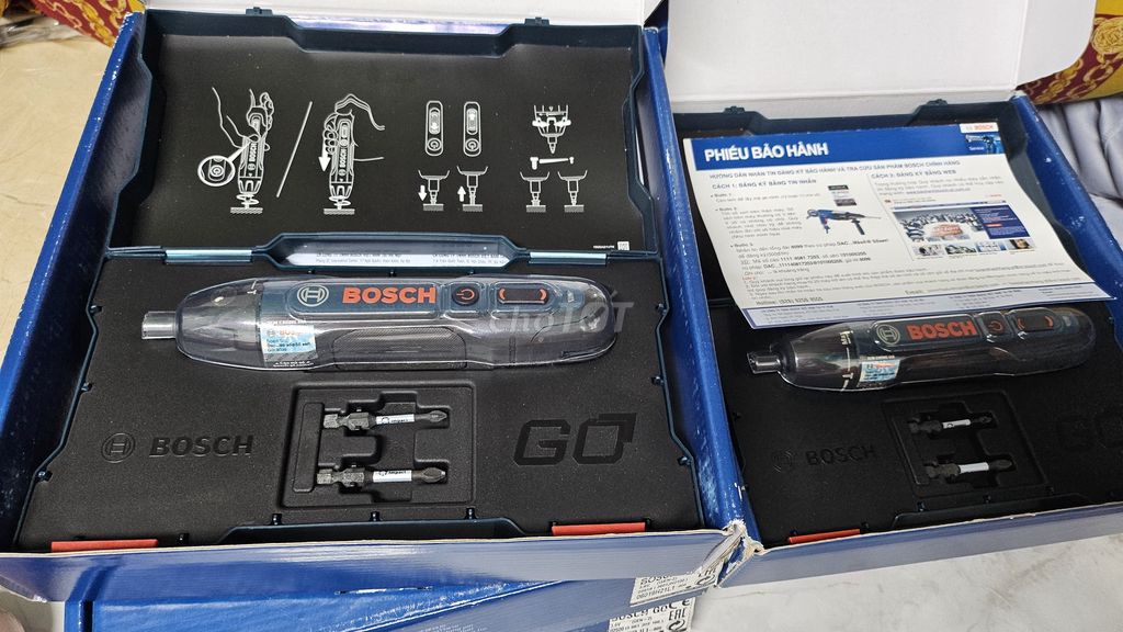 Máy mở vít pin BOSCH GO GEN Mới NGUYÊN HỘP GIÁ tốt