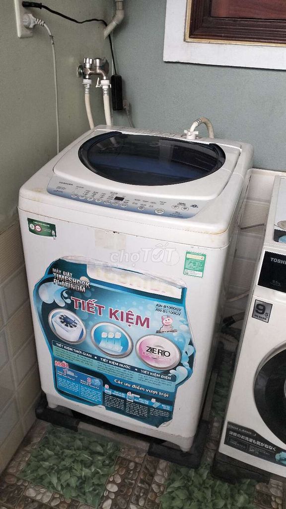 Máy giặt Toshiba 9kg cửa trên Trắng. Mua bán Máy giặt tại Quận Dương Kinh Hải Phòng được đăng bởi Nam  hình 1
