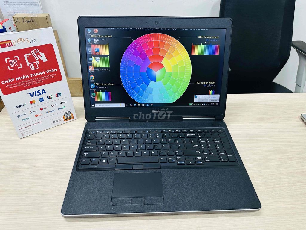 Dell Precision 7510 i7-6820H 15.6 inch 16GB/256GB. Mua bán Laptop tại Quận 1 Tp Hồ Chí Minh được đăng bởi khanh laptop hình 1