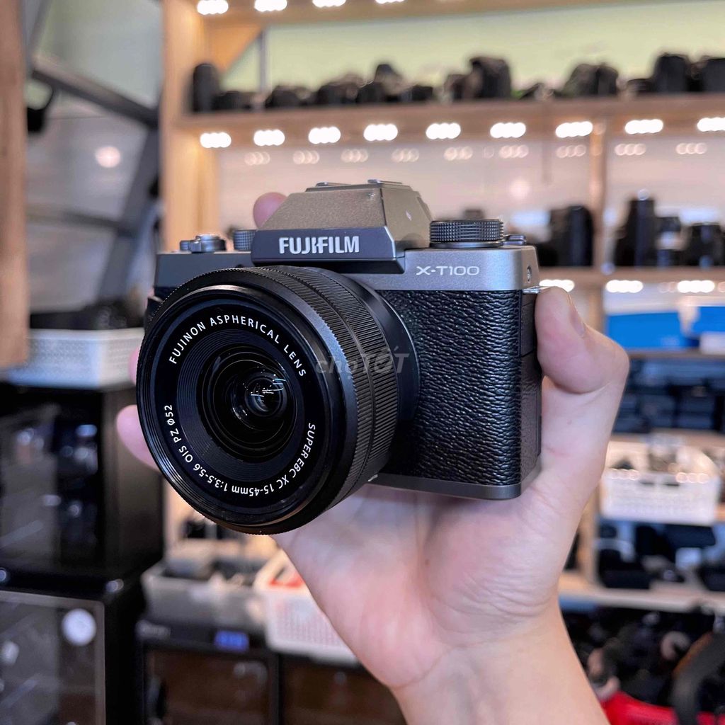 Fujifilm XT100 kèm lens 15-45. Mua bán Máy ảnh, Máy quay tại Quận Sơn Trà Đà Nẵng được đăng bởi Phan Hoàng hình 1