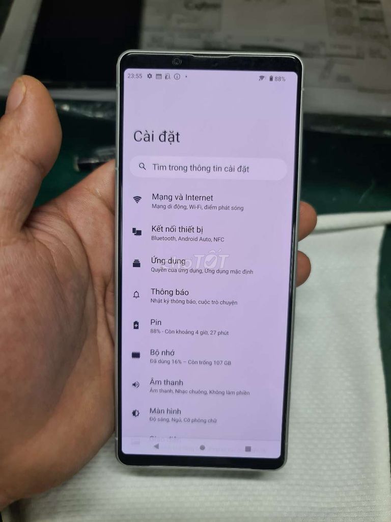 Sony xperia 1mark 2 5G cần bán
