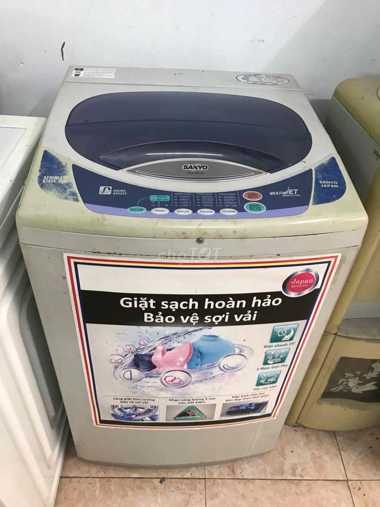 máy giặt Sanyo 7kg bao lắp có bh