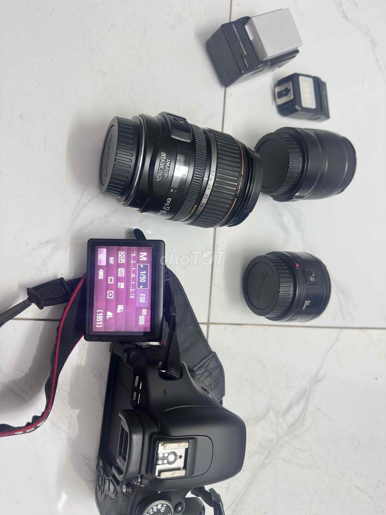 Máy ảnh Canon 600D Đen ống kính kit. Mua bán Máy ảnh, Máy quay tại Huyện Long Điền Bà Rịa - Vũng Tàu được đăng bởi Sang hình 1