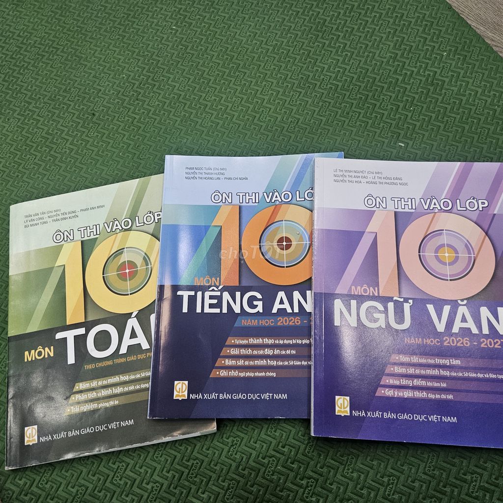 Combo Sách ôn thi Toán vào lớp 10. Mua bán Sách tại Quận Bắc Từ Liêm Hà Nội được đăng bởi Nguyen Ha hình 1