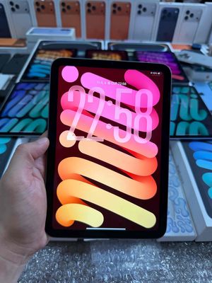 iPad Mini 6 Nhỏ Gọn 64GB Xám Pin 94% Zin áp full